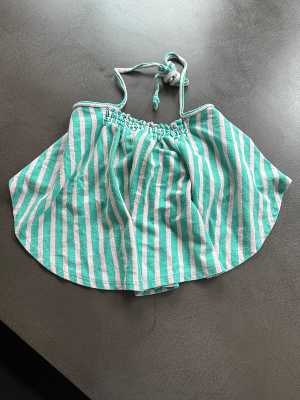 Free People Striped Halter Top